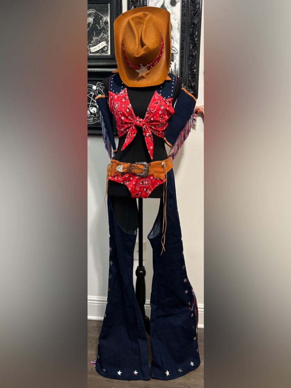 NWT Dolls Kill / Trickz N’ Treatz It’s My Rodeo Cowgirl Costume